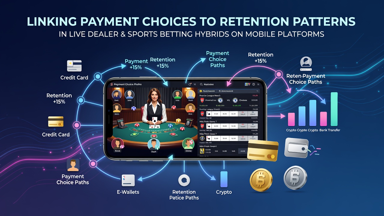 Verbindungen zwischen Zahlungspräferenzen und Bindungsmustern bei hybriden Live-Dealer- und Sportwettenangeboten auf Mobilgeräten